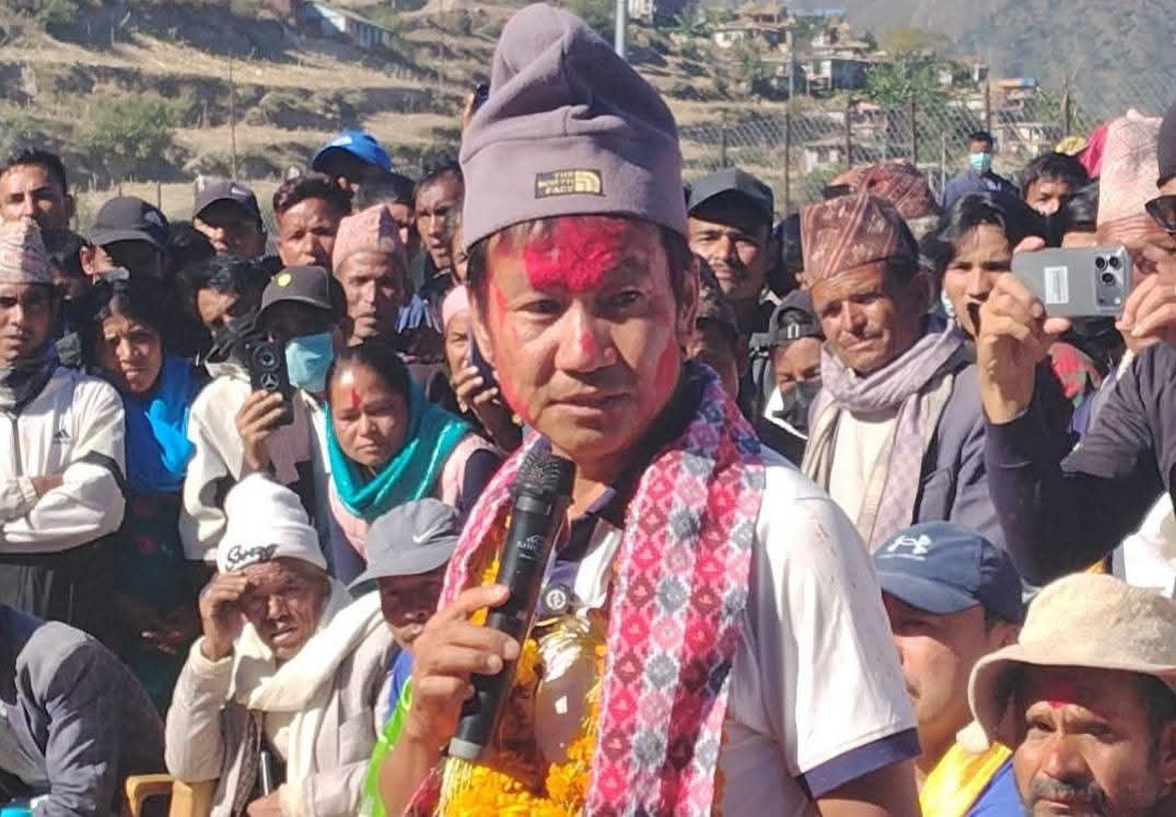 श्रम संस्कृति पार्टीका अध्यक्ष साम्पाङ हुम्लामा